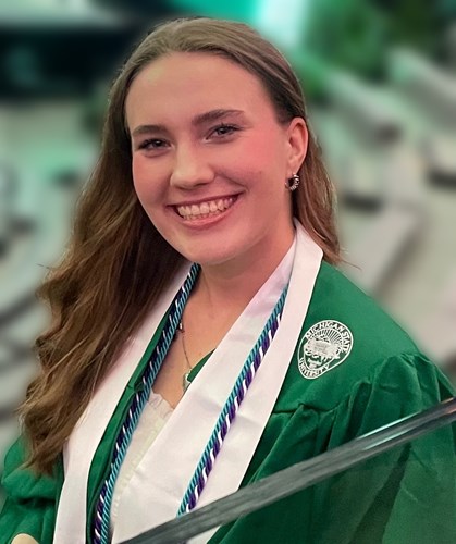A headshot of 2025-26 CESP Grad Coordinator Madge Bolek